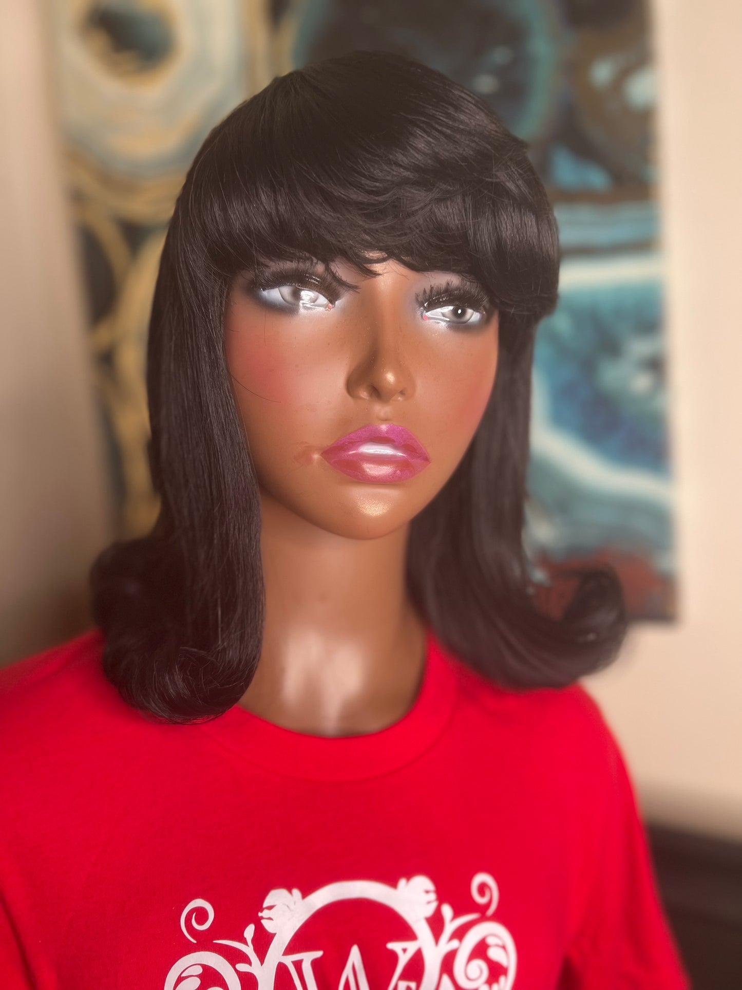 Bob Wig W/Bangs